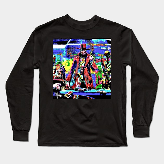 8bit Eddie Long Sleeve T-Shirt by mechmike30